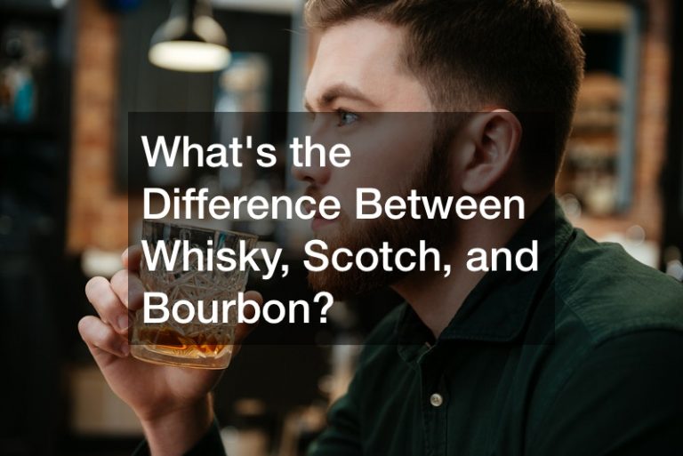 difference between bourbon and whiskey and scotch