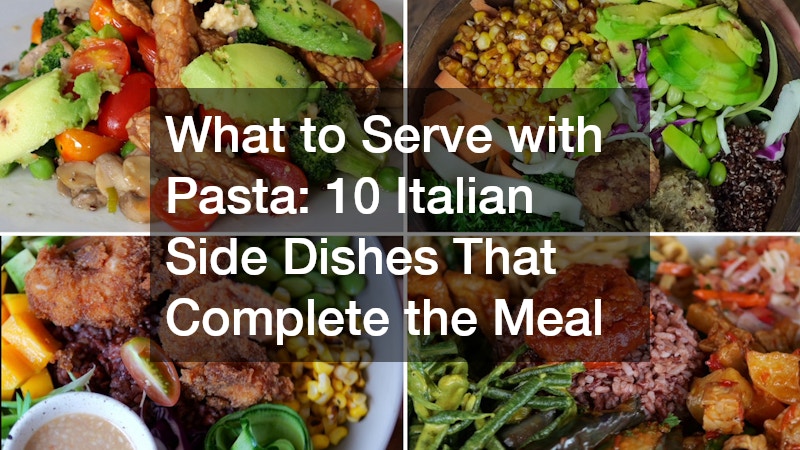 side dishes in one frame
