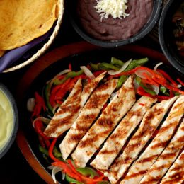 Mexican food on the table