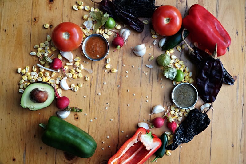 Mexican food ingredients