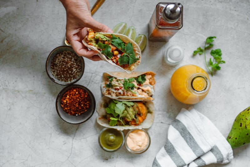 healthy versions of Mexican food